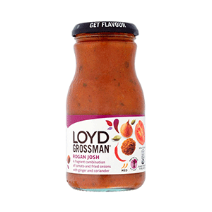 Jasa Internacional. Loyd Grossman. Salsa de Curry Rogan Josh