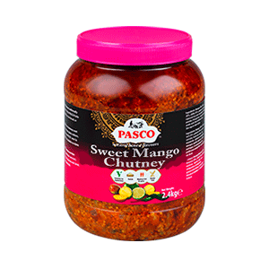 Jasa Internacional. Pasco. Chutney de Mango dulce Catering
