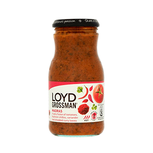 Jasa Internacional. Loyd Grossman. Salsa de Curry Madras