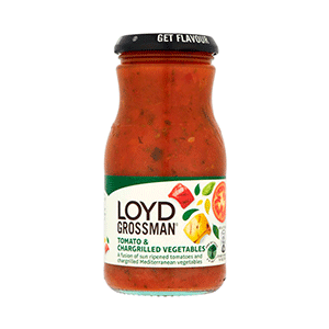 Jasa Internacional. Loyd Grossman. Salsa de Pasta Verduras a la parrilla