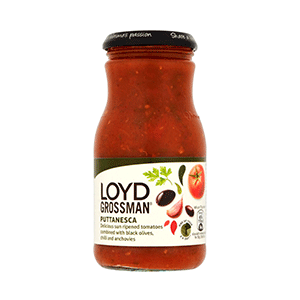 Jasa Internacional. Loyd Grossman. Salsa de Pasta Puttanesca