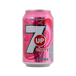 Jasa Internacional. Seven Up. 7 Up Cereza