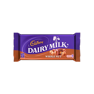 Jasa Internacional. Cadbury. Dairy Milk Wholenut 120g