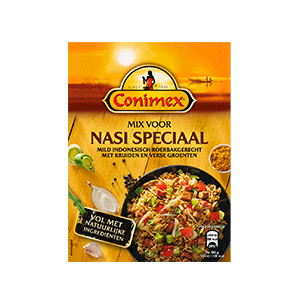 Jasa Internacional. Conimex. Mezcla de Hierbas Nasi Especial