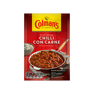 Jasa Internacional. Colman’s. Chilli con Carne
