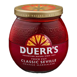 Jasa Internacional. Duerr’s. Mermelada de Naranja/Gruesa