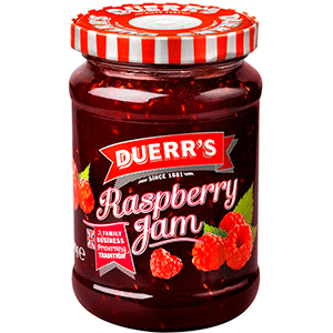 Jasa Internacional. Duerr’s. Confitura de Frambuesa
