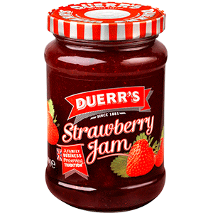 Jasa Internacional. Duerr’s. Confitura de Fresa