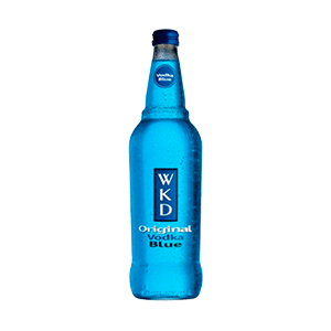 Jasa Internacional. WKD. WKD Blue botella