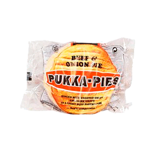 Jasa Internacional. Pukka Pies. Pastel de Ternera & Cebolla