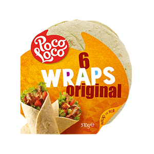 Jasa Internacional. Poco Loco. Tortillas 6 x 25cm