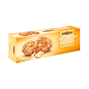 Jasa Internacional. Quickbury. Choco Chip Cookies Chocolate Blanco
