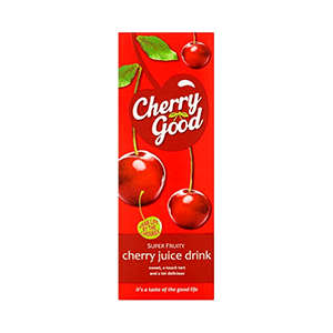 Jasa Internacional. Cherry Good. Bebida de Cerezas