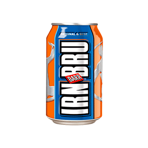 Jasa Internacional. Irn Bru. Irn Bru