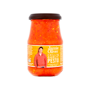 Jasa Internacional. Jamie Oliver. Pesto Ajo y Guindilla