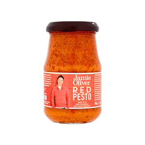 Jasa Internacional. Jamie Oliver. Pesto Rojo