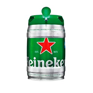 Jasa Internacional. Heineken. Cerveza Heineken (barril)