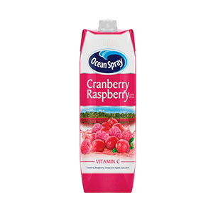 Jasa Internacional. Ocean Spray. Cranberry & Raspberry Juice
