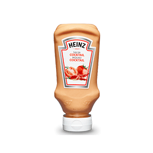 Jasa Internacional. Heinz. Salsa Cocktail Bocabajo