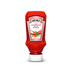 Jasa Internacional. Heinz. Salsa Guindilla Picante Bocabajo