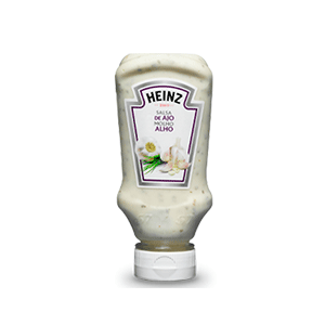 Jasa Internacional. Heinz. Salsa de Ajo Bocabajo