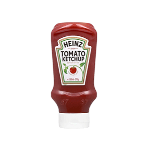 Jasa Internacional. Heinz. Ketchup Bocabajo