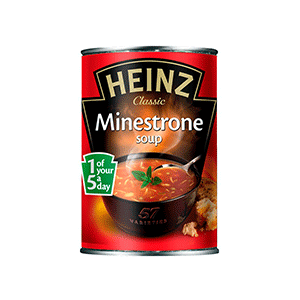 Jasa Internacional. Heinz. Sopa Minestrone