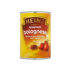 Jasa Internacional. Heinz. Espagueti Boloñesa