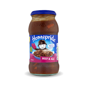 Jasa Internacional. Homepride. Salsa para cocinarBeef & Ale