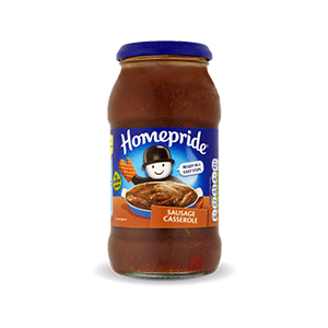 Jasa Internacional. Homepride. Salsa para cocinar Sausage Casserole