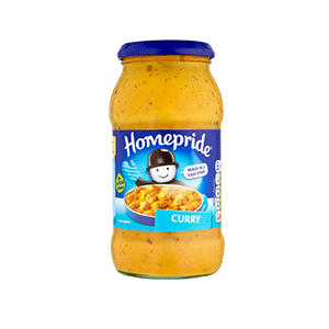 Jasa Internacional. Homepride. Salsa para cocinar Curry
