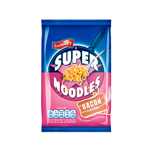 Jasa Internacional. Batchelors. Super Noodles sabor Bacon