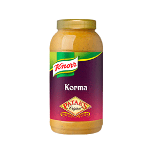 Jasa Internacional. Knorr. Patak's Salsa Korma 2.2L