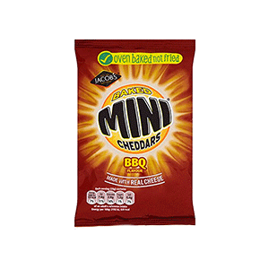 Jasa Internacional. Jacob’s. Mini Cheddars BBQ