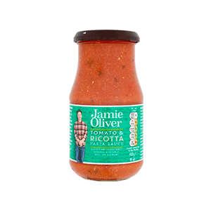 Jasa Internacional. Jamie Oliver. Tomato & Ricotta Pasta Sauce
