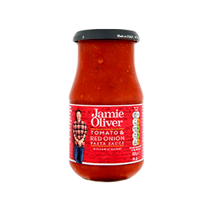 Jasa Internacional. Jamie Oliver. Tomato & Red Onion Pasta Sauce