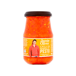 Jasa Internacional. Jamie Oliver. Chilli & Garlic Pesto